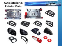 24 Injection Moulds for Automobile Interior and Exterior Parts