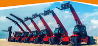 24 Telescopic Forklifts Boom Hoisting Machine Crane Loader Logistics Forklifts