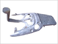 Magnesium Alloy Motorcycle Frame Back