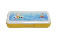 Plastic Double Big Pencil Case
