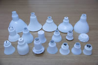 Plastic Injection Products, Plastic Aluminum Lamp Holder Housing Shells