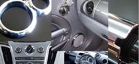 Automotive Decorative Solution, Auto Accessories, Chrome Plated Plastic