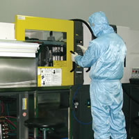 Medical Clean Room, Molding, Class 100000, Biomaterial Polymerization, Compounding Injection Molding