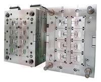 Cosmetic Double Color Cap Mould, 8 Cavities, 7.0g, 20 Seconds, Annual 10 Millions PCS, Full Hot Runner, Unscrewing, Double Color, IMC