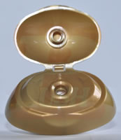 Cosmetic Fliptop Cap Mould, 16 Cavities, 4.5g, 13 Seconds, Annual 30 Millions PCS, Full Hot Runner, Unscrewing, IMC, Cap