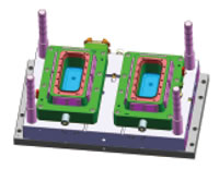 5L Napoli Tub Mould, PP, 99g, Mould Design Structure A