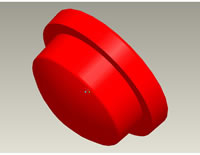 Adapter Len 3D Profile Drawing