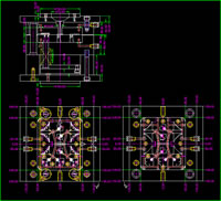 Angle CR136 137 Mould Drawing