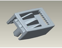 Buckle Profile 3D Drawing A