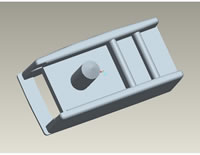 Buckle Profile 3D Drawing B
