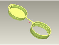 Inner Cover 3D Profile Drawing