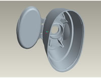 New Shampoo Cap 3D Profile Drawing 02