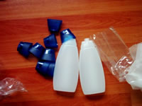 New Shampoo Cap Bottle Samples