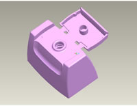 Shampoo Cap 3D Profile Drawing A