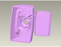 Shampoo Cap 3D Profile Drawing B