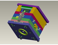 Tube 3D Mould Drawing