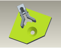 Ugol 3D Profile Drawing