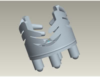 VST20 Profile 3D Drawing