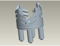 VST30 Profile 3D Drawing